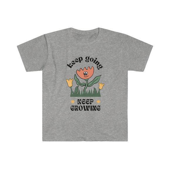 "Keep Going Keep Growing" T Shirt - Picture 6 of 14
